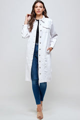Ladies Duster Denim Jacket(JKL-4032)