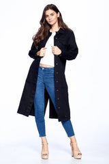 Ladies Duster Denim Jacket(JKL-4032)